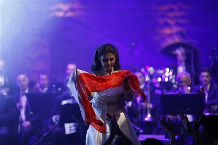 Magida El Roumi at Beiteddine