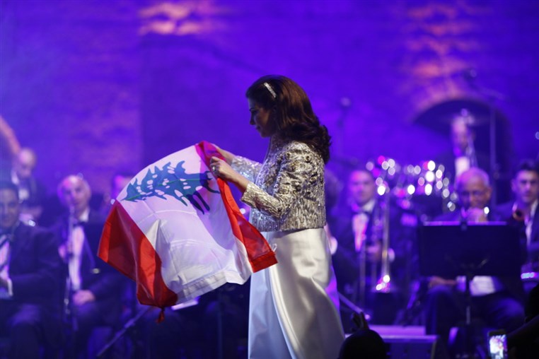 Magida El Roumi at Beiteddine