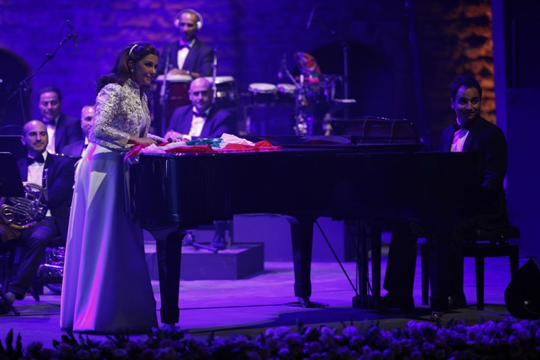 Magida El Roumi at Beiteddine