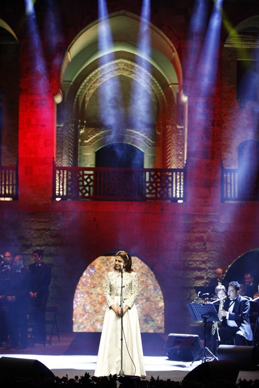 Magida El Roumi at Beiteddine