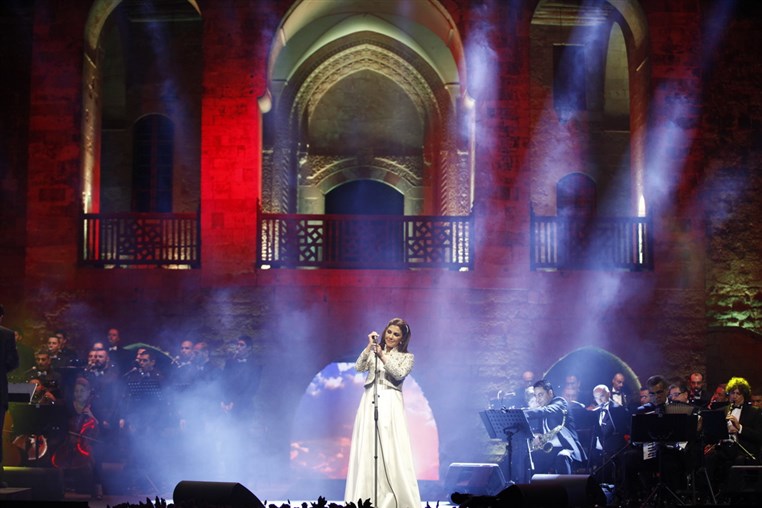 Magida El Roumi at Beiteddine