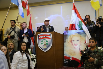 Funeral of Lebanese Diva Sabah 