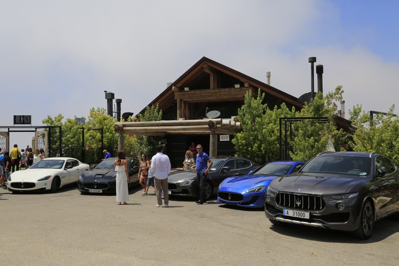 Maserati Summer Event organized by Maserati Club president Dr. Antoine Chaoul