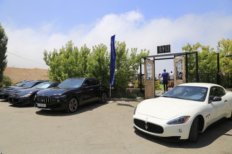 Maserati Summer Event organized by Maserati Club president Dr. Antoine Chaoul