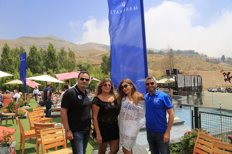 Maserati Summer Event organized by Maserati Club president Dr. Antoine Chaoul