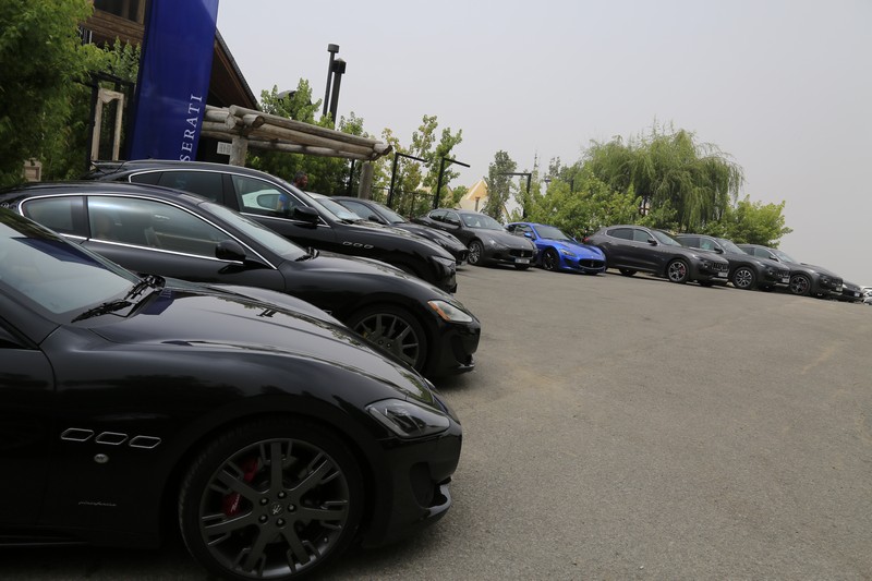 Maserati Summer Event organized by Maserati Club president Dr. Antoine Chaoul
