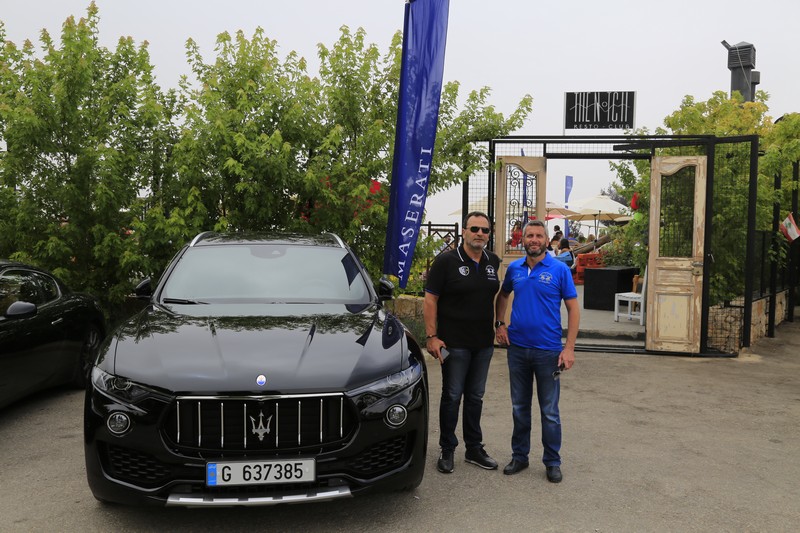 Maserati Summer Event organized by Maserati Club president Dr. Antoine Chaoul