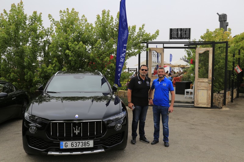 Maserati Summer Event organized by Maserati Club president Dr. Antoine Chaoul