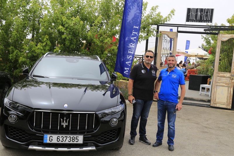 Maserati Summer Event organized by Maserati Club president Dr. Antoine Chaoul