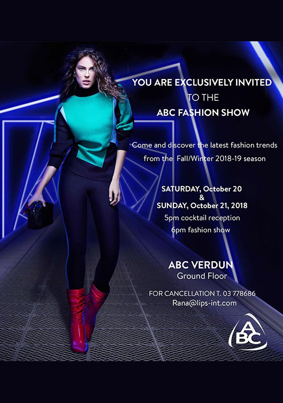 ABC Fall Winter 2018-19 Fashion Show