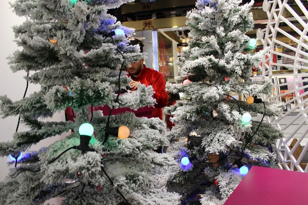 Christmas Carnival village at ABC Dbayeh