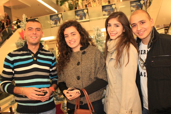 Christmas Carnival village at ABC Dbayeh