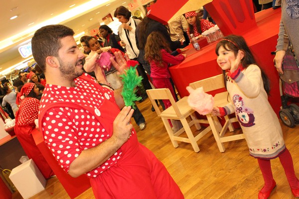 Christmas Carnival village at ABC Dbayeh