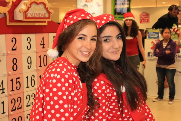 Christmas Carnival station at ABC Dbayeh