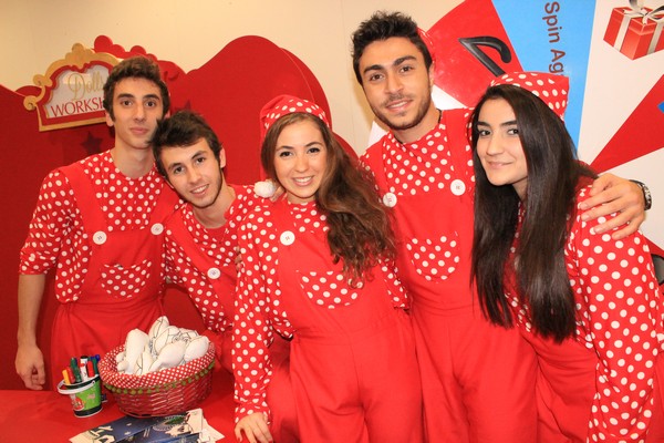 Christmas Carnival station at ABC Dbayeh