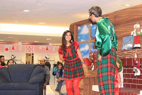 Christmas Carnival station at ABC Dbayeh