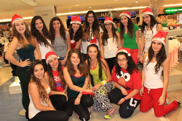 Christmas Carnival station at ABC Dbayeh