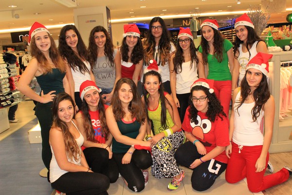 Christmas Carnival station at ABC Dbayeh