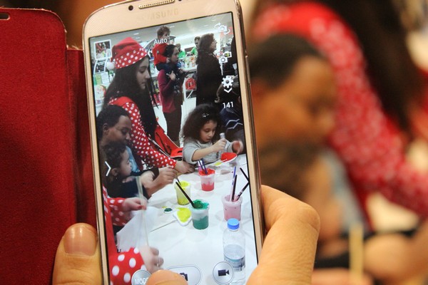 Christmas Carnival station at ABC Dbayeh