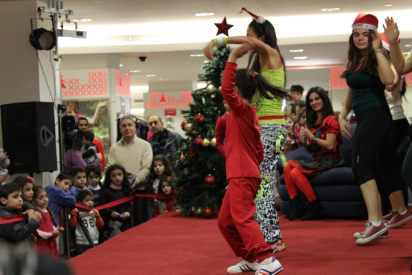 Christmas Carnival station at ABC Dbayeh