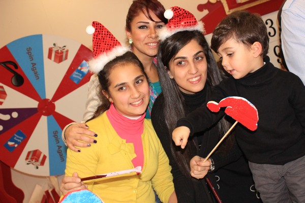 Christmas Carnival station at ABC Dbayeh