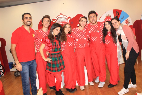 Christmas Carnival station at ABC Dbayeh