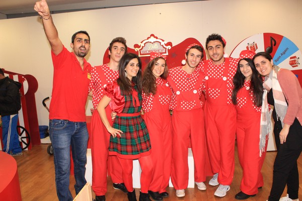Christmas Carnival station at ABC Dbayeh