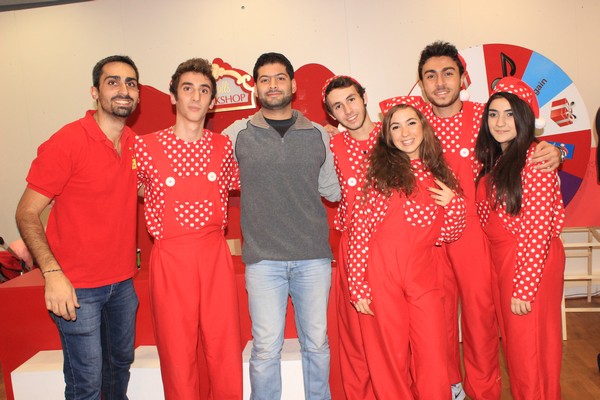 Christmas Carnival station at ABC Dbayeh