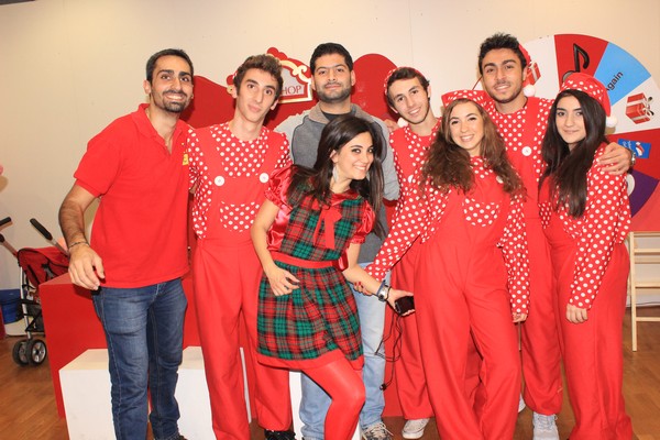 Christmas Carnival station at ABC Dbayeh