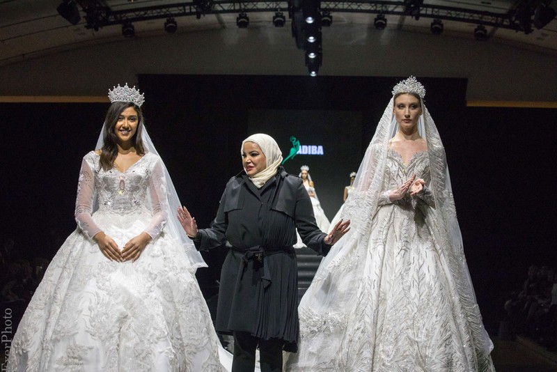 'Diamond' Collection by Kuwaiti designer Adiba Al Mahboub lights Paris