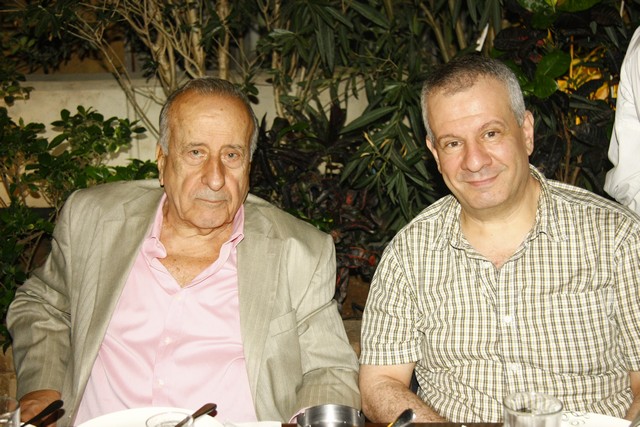 Mr elias aoun and Mr joseph semaan