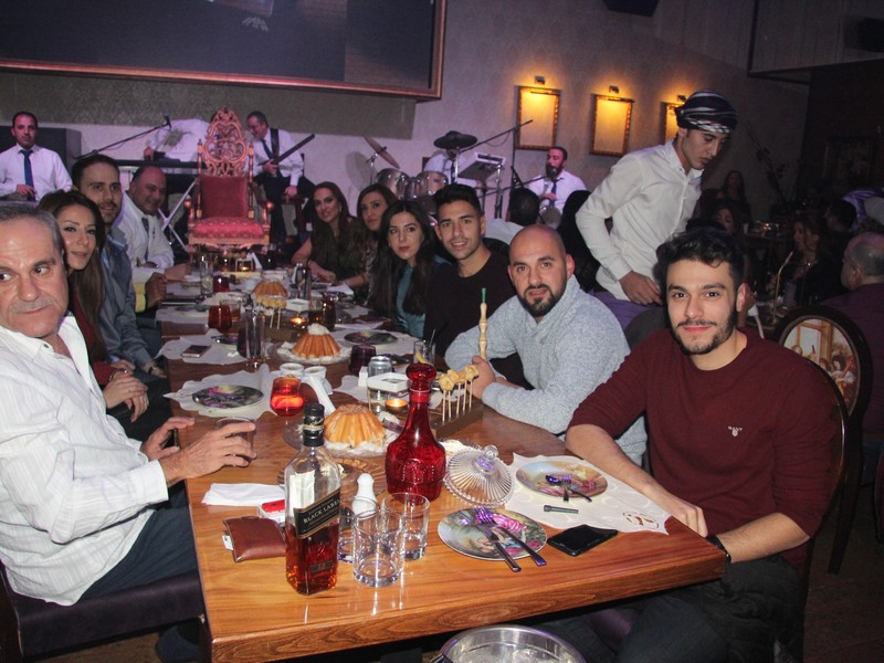 Anbar Restaurant on Saturday Night