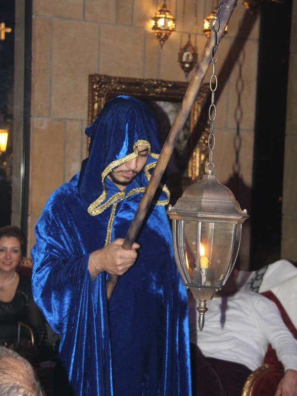Anbar Restaurant on Saturday Night