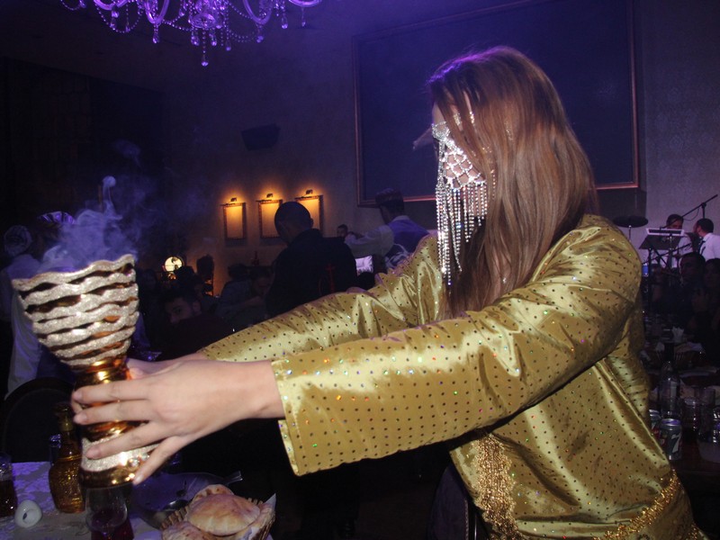 Anbar Restaurant on Saturday Night