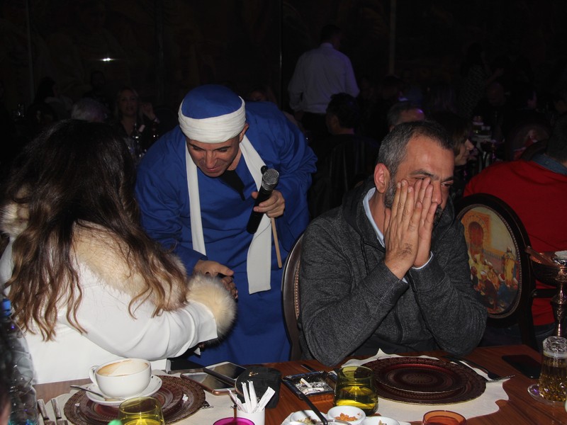 Anbar Restaurant on Saturday Night