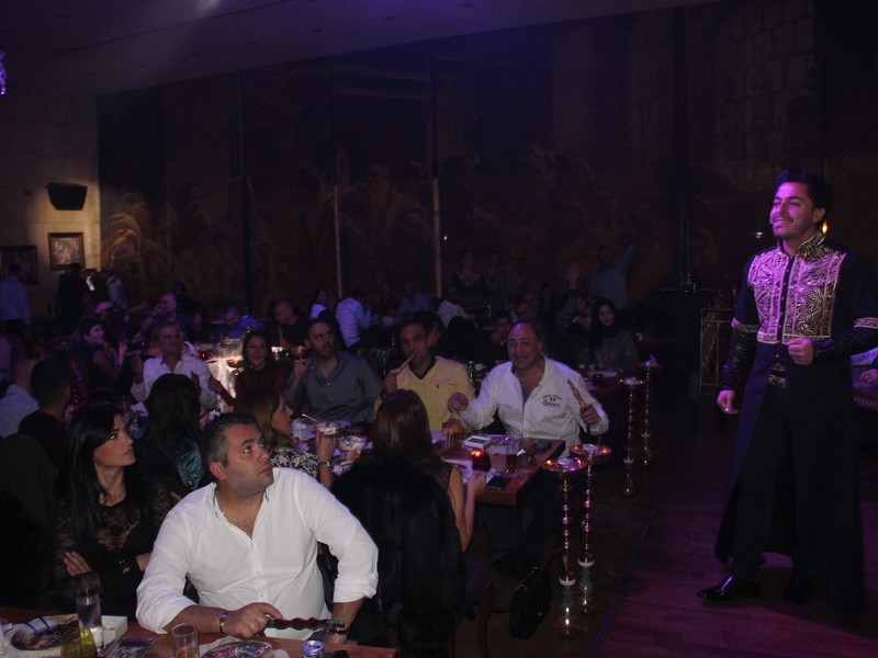 Anbar Restaurant on Saturday Night