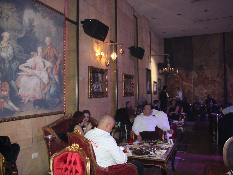 Anbar Restaurant on Saturday Night