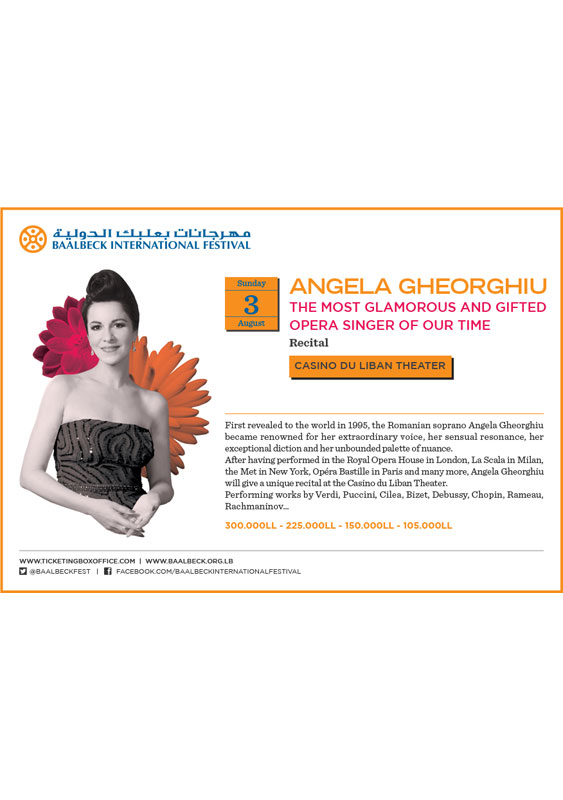 Angela Gheorghiu Baalback Festival