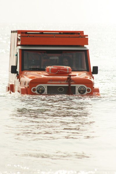 Aperol Spritz Amphibious Car