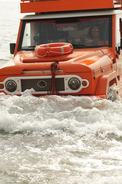 Aperol Spritz Amphibious Car