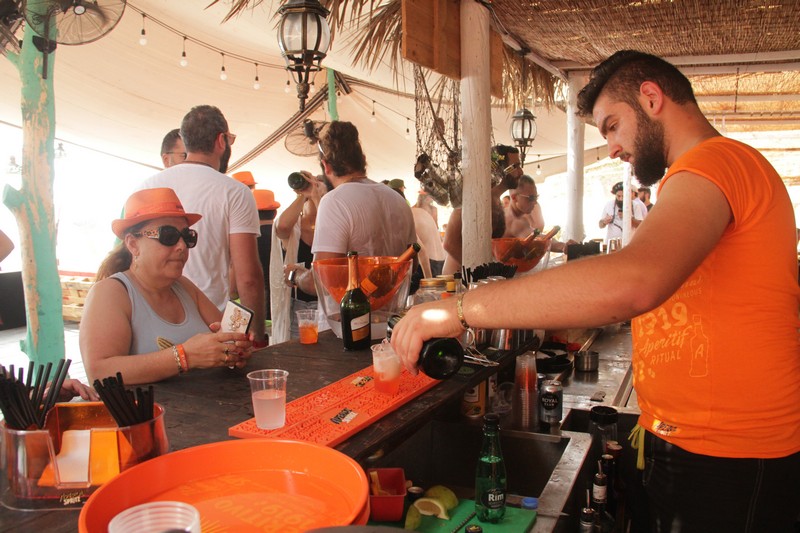 Aperol Spritz Amphibious Car