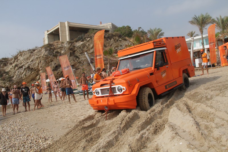 Aperol Spritz Amphibious Car