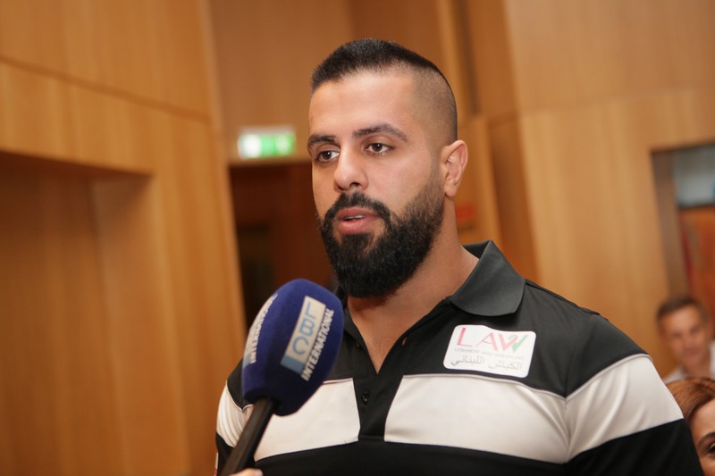 Lebanese Arm Wrestling Championship Press Conference