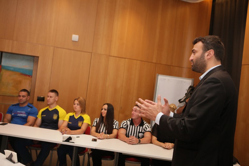 Lebanese Arm Wrestling Championship Press Conference