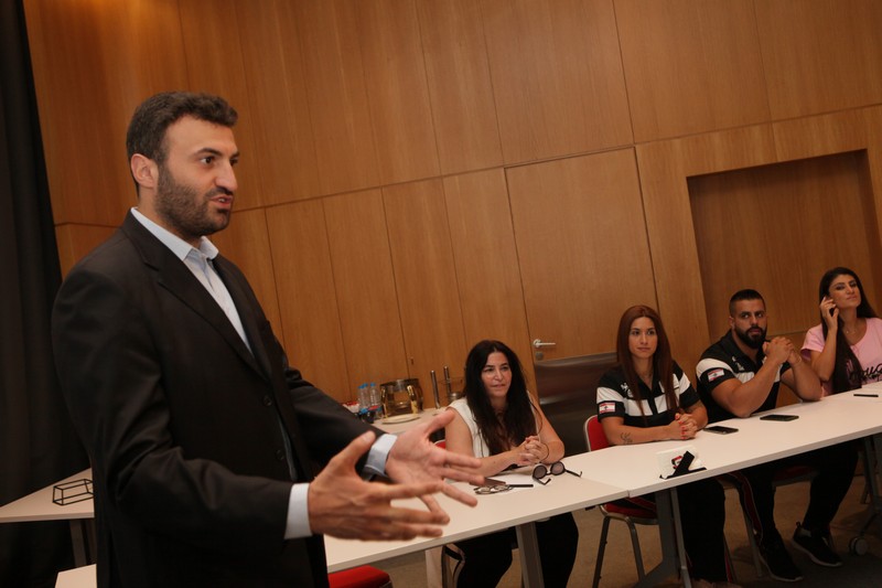 Lebanese Arm Wrestling Championship Press Conference