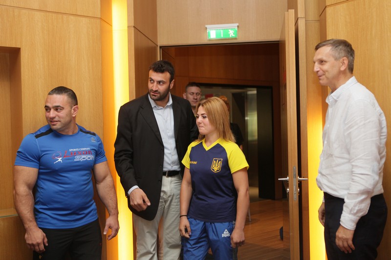 Lebanese Arm Wrestling Championship Press Conference