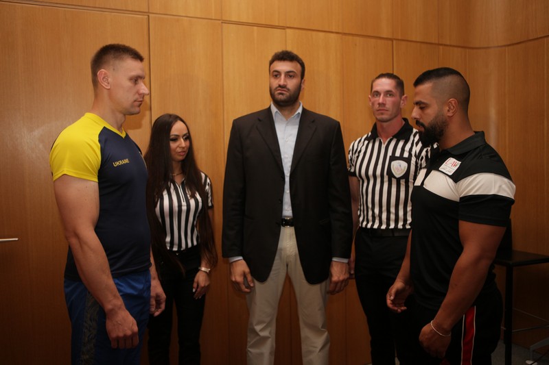 Lebanese Arm Wrestling Championship Press Conference