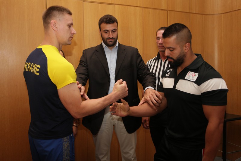 Lebanese Arm Wrestling Championship Press Conference