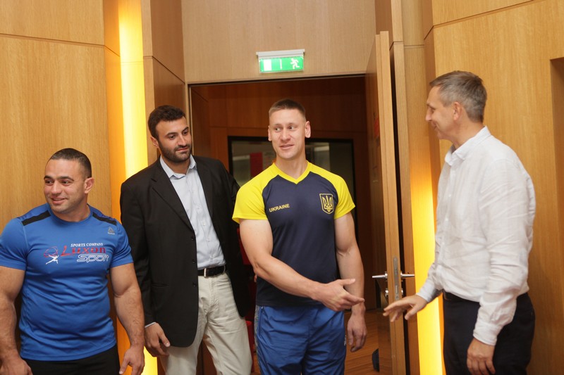 Lebanese Arm Wrestling Championship Press Conference