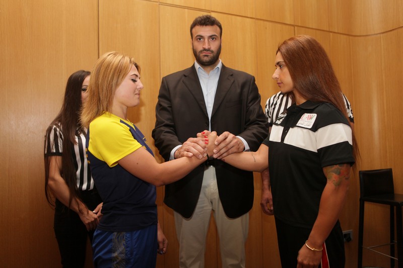Lebanese Arm Wrestling Championship Press Conference